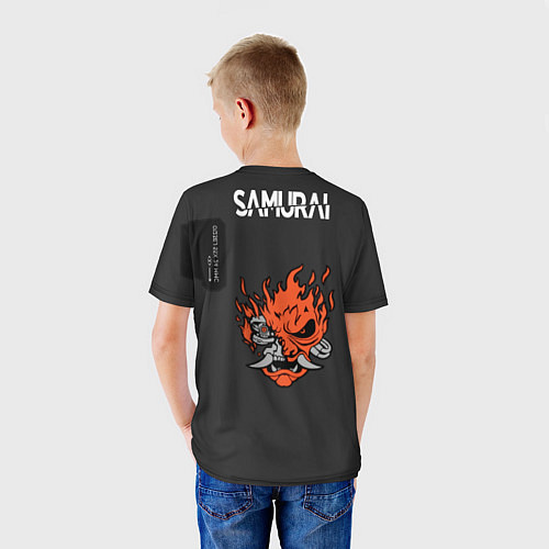 Детская футболка Cyberpunk 2077: Crystal Jock / 3D-принт – фото 4