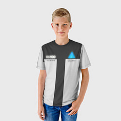 Футболка детская RK900: Become Human, цвет: 3D-принт — фото 2