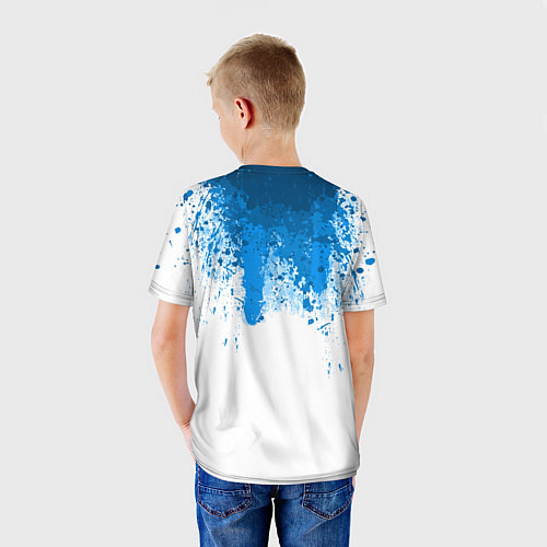 Детская футболка Android Blood: White / 3D-принт – фото 4