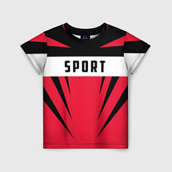 Детская футболка Sport: Red Style