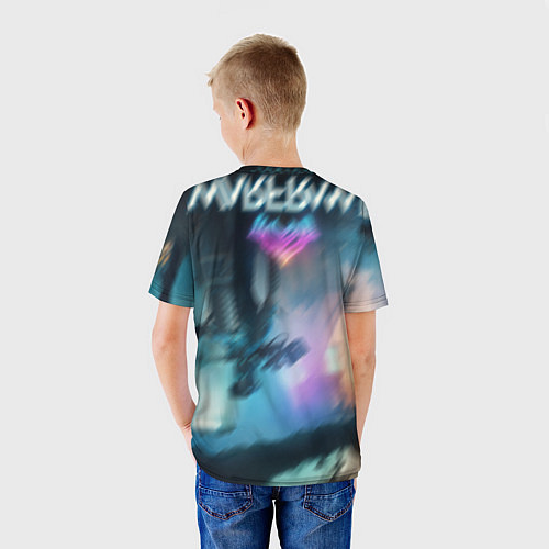 Детская футболка WARFRAME FORTUNA / 3D-принт – фото 4
