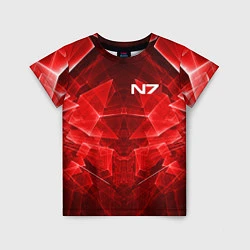 Детская футболка Mass Effect: Red Armor N7