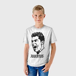Футболка детская Juve Ronaldo, цвет: 3D-принт — фото 2