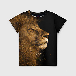 Детская футболка Песчаный лев