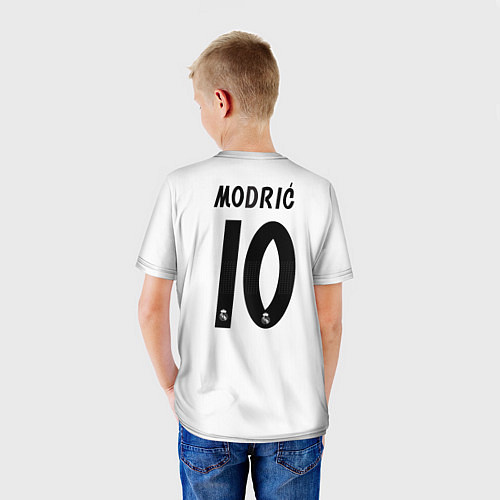 Детская футболка Modric home 18-19 / 3D-принт – фото 4