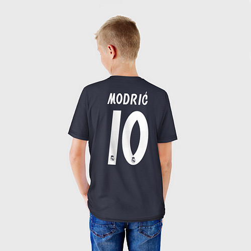 Детская футболка Modric away 18-19 / 3D-принт – фото 4