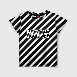 Детская футболка BTS: B&W Stripes
