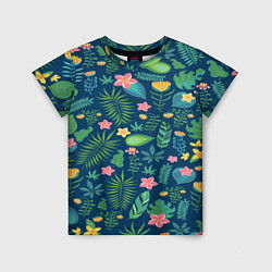 Детская футболка Тропический лес