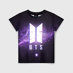 Детская футболка BTS: Violet Space