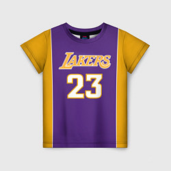 Футболка детская NBA Lakers 23, цвет: 3D-принт