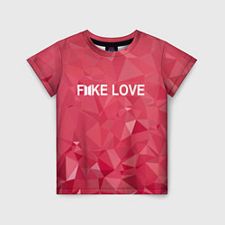Детская футболка BTS: Fake Love