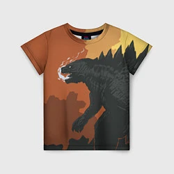 Детская футболка Godzilla: Monster Smoke