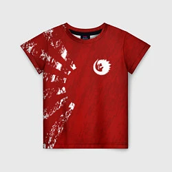 Детская футболка Godzilla: Red Japan