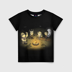 Детская футболка Don’t Starve campfire