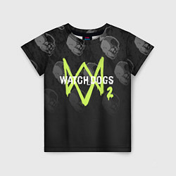 Детская футболка Watch Dogs 2: Skulls Pattern