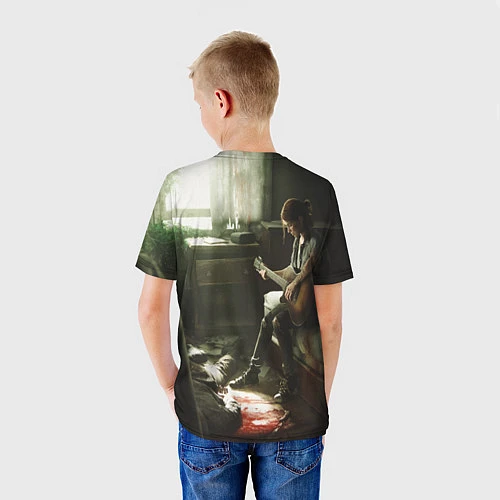 Детская футболка The Last of Us: Guitar Music / 3D-принт – фото 4