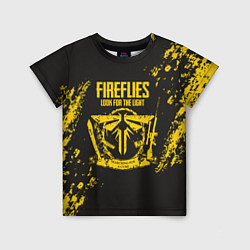 Детская футболка Fireflies: Look for the Light