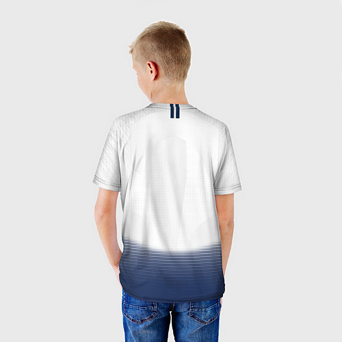 Детская футболка FC Tottenham: Home 18-19 / 3D-принт – фото 4