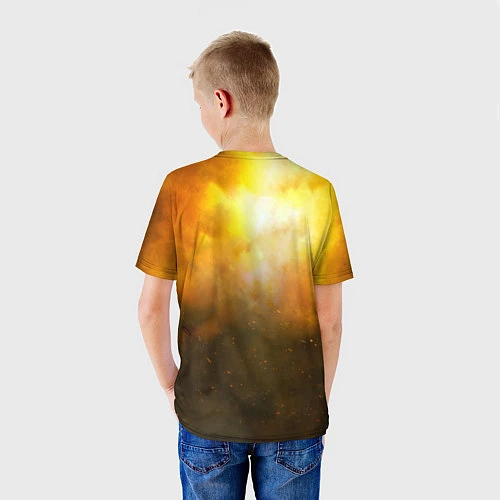 Детская футболка DOOM: Soldier / 3D-принт – фото 4