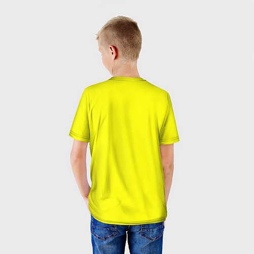 Детская футболка HammAli & Navai: Yellow Style / 3D-принт – фото 4