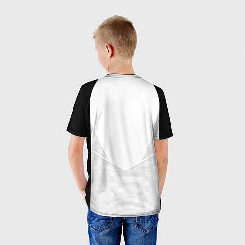 Детская футболка JUVENTUS SPORT / 3D-принт – фото 4