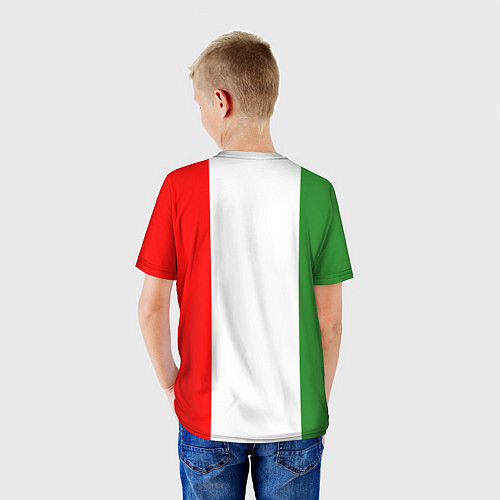 Детская футболка Ronaldo Juve Italy / 3D-принт – фото 4
