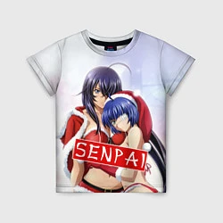 Футболка детская Senpai Love, цвет: 3D-принт