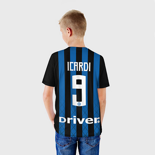 Детская футболка Inter: Icardi 18-19 / 3D-принт – фото 4