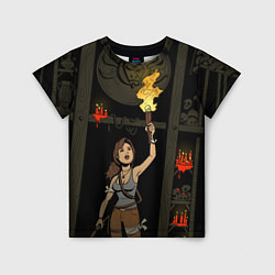 Футболка детская Tomb Raider: Treasure hunt, цвет: 3D-принт