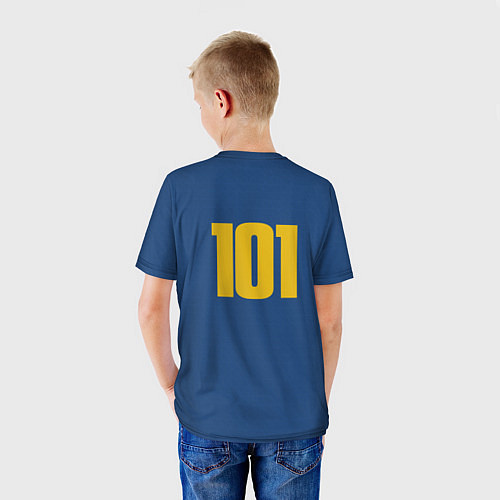 Детская футболка Fallout: Vault 101 / 3D-принт – фото 4