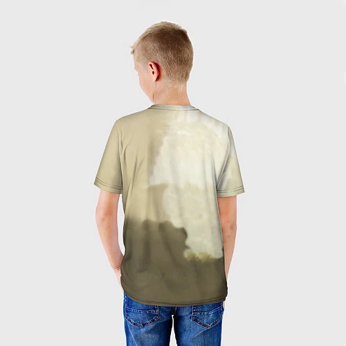Детская футболка Ярость хищника / 3D-принт – фото 4