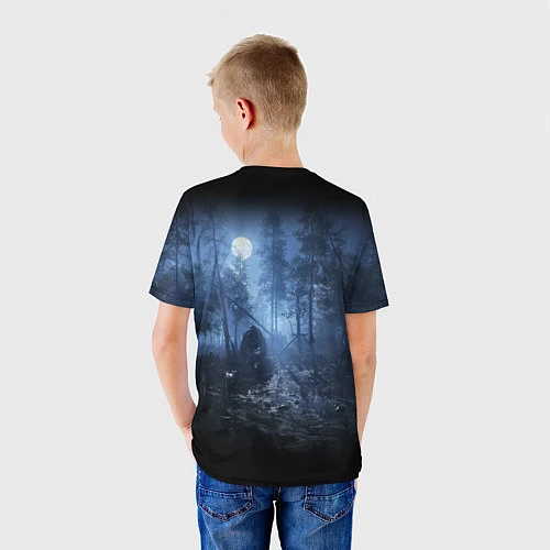 Детская футболка Metro Exodus: Dark Moon / 3D-принт – фото 4