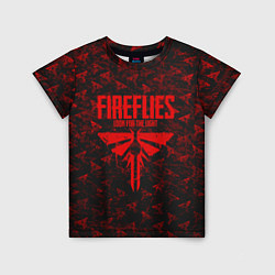 Детская футболка Fireflies: Red Logo