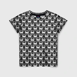 Детская футболка TES: White Pattern