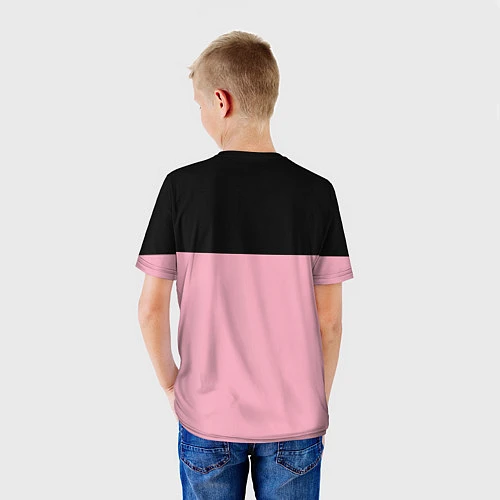 Детская футболка Black Pink: In Your Area / 3D-принт – фото 4