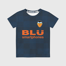 Футболка детская FC Valencia: Away 2018, цвет: 3D-принт