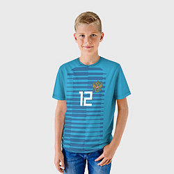 Футболка детская Lunev: Away WC 2018, цвет: 3D-принт — фото 2