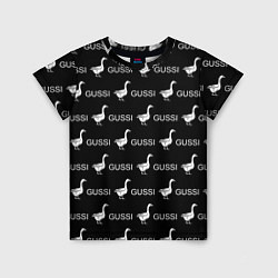 Детская футболка GUSSI: Black Pattern