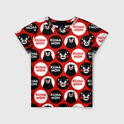 Детская футболка Kumamon Pattern