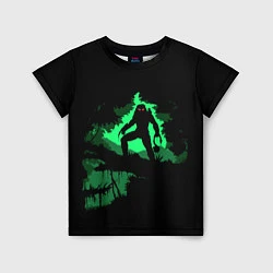 Детская футболка Хищник в лесу