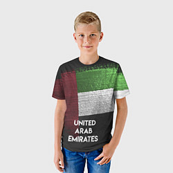 Футболка детская United Arab Emirates Style, цвет: 3D-принт — фото 2