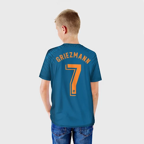 Детская футболка Griezmann alternative 18-19 / 3D-принт – фото 4