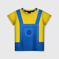 Детская футболка Комбенизон желтуша