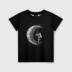 Детская футболка Лунный шахтер