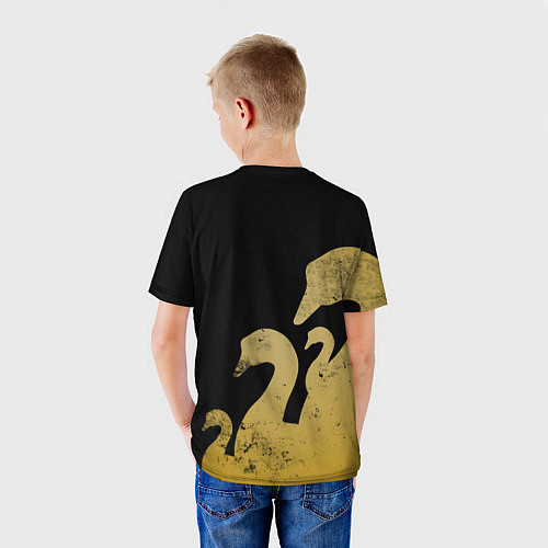 Детская футболка GUSSI: Gold Edition / 3D-принт – фото 4