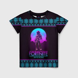 Детская футболка Fortnite: Neon Battle
