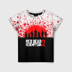 Детская футболка RDR 2: Red Blood