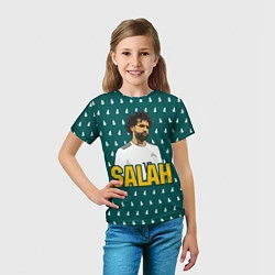 Футболка детская Salah Style, цвет: 3D-принт — фото 2