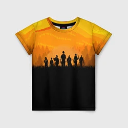 Детская футболка Red Dead Redemption: Orange Sun
