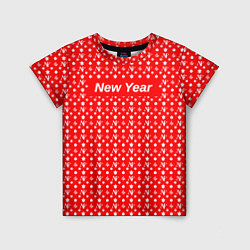 Детская футболка New Year fashionable